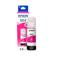 EPSON - TINTA MAGENTA ORIGINAL T504.