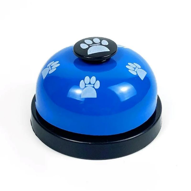 METALFER - Campana De Entrenamiento Para Mascotas Perros Gatos AZUL