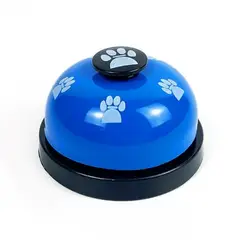 METALFER - Campana De Entrenamiento Para Mascotas Perros Gatos AZUL