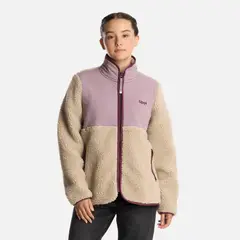 LIPPI - Polar Teen Girl Glaciar Sherpa-pro Jacket Crudo
