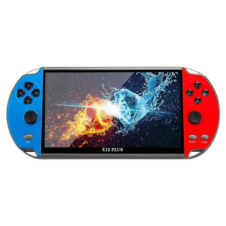 BRO TOUMI Consola de videojuegos Retro X12 Plus pantalla HD pulgadas de 71