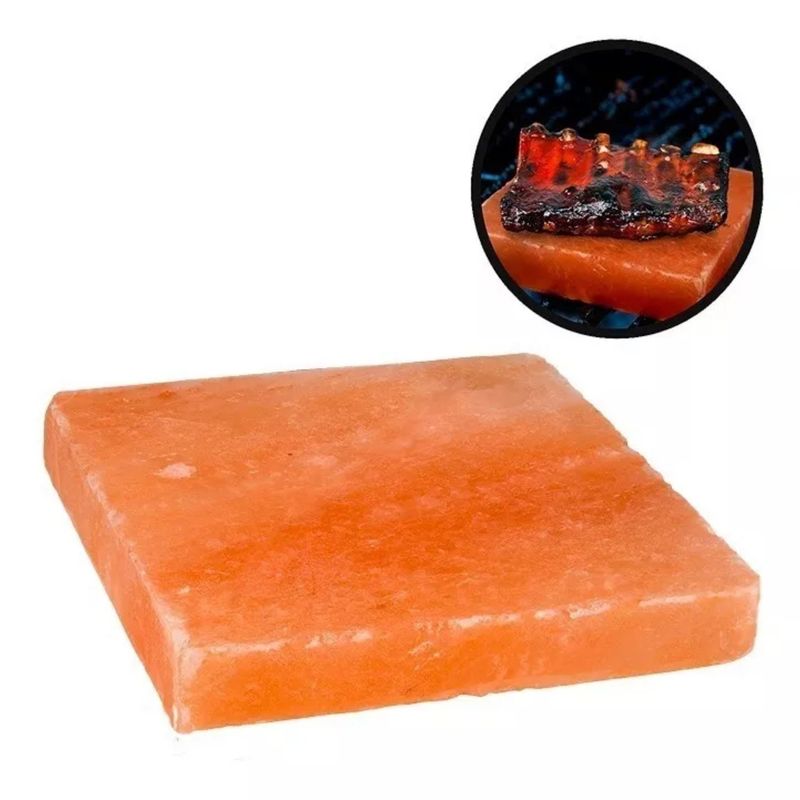 GENERICO - Tabla de Sal del Himalaya  Auténtico Sabor Natural en Cada Platillo