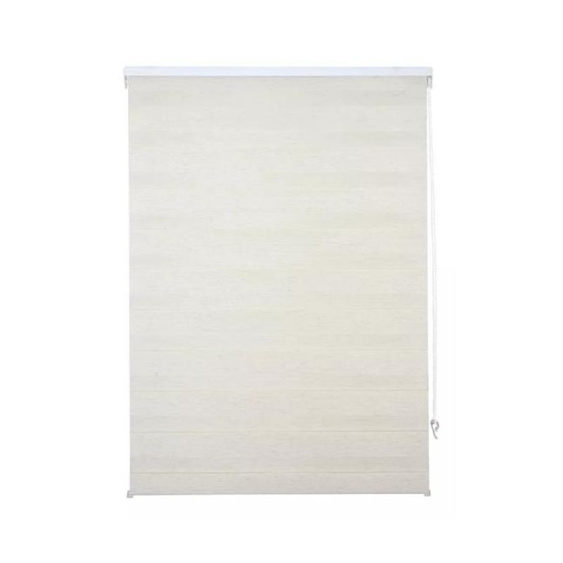 GENERICO - Cortina roller duo día y noche 90x220 cm color beige