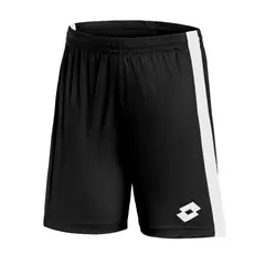 LOTTO - Short de Fútbol Juvenil - Elite Plus Negro