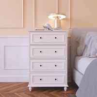 MUEBLE VELADOR DORMITORIO BLANCO SOFFIA