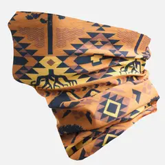 HAKA HONU - Bandana Araucaria Print Mostaza