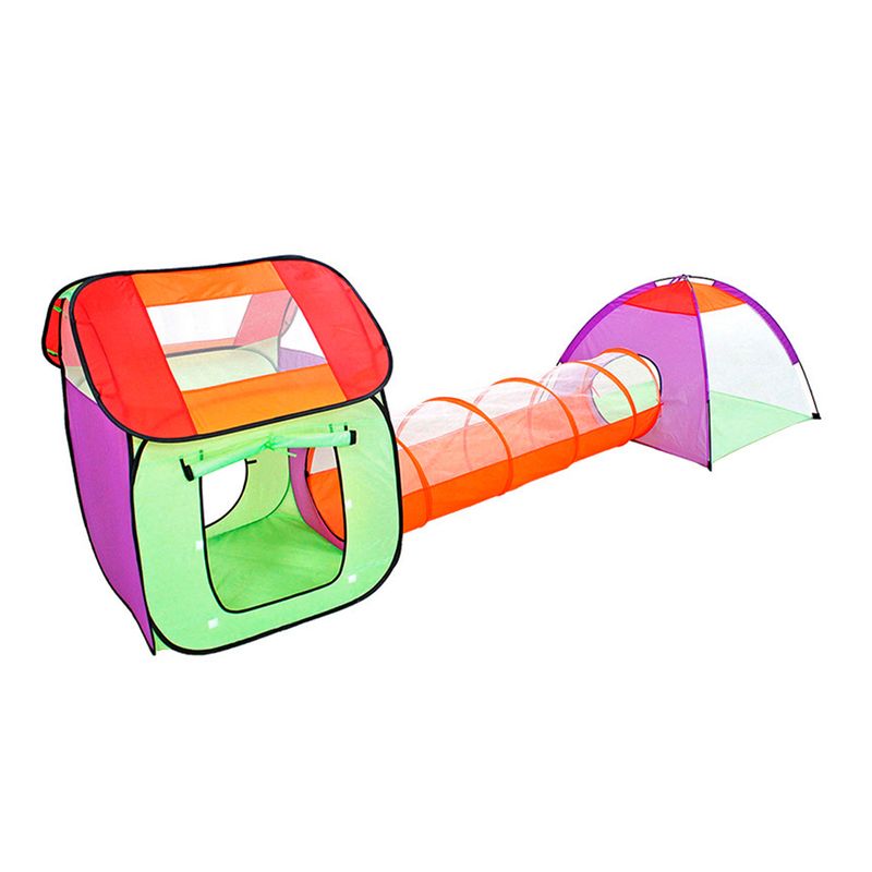 GENERICO - Carpa Infantil Tunel Gateo Domo 3 en 1 – RE3301