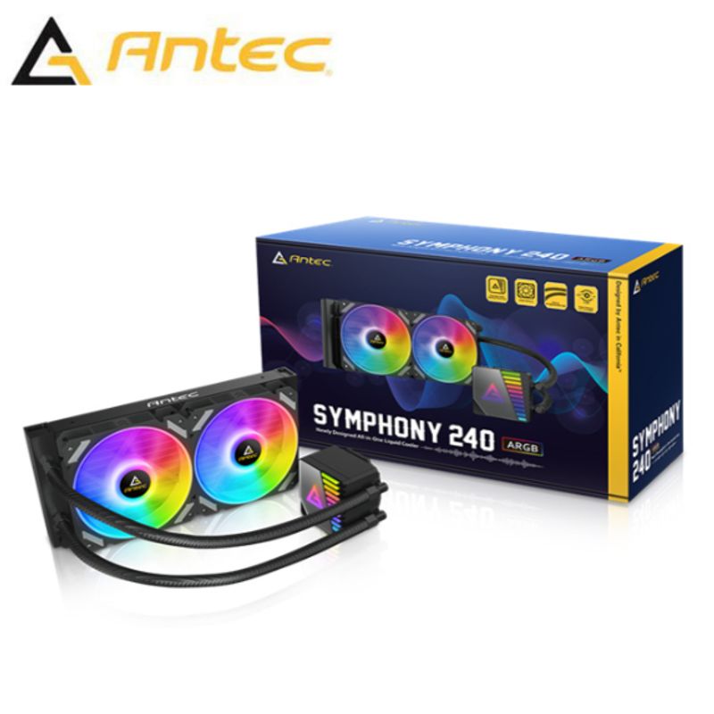 GENERICO - Water Cooling CPU - Antec Symphony 240 ARGB - 120 mm