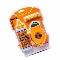 INGCO - SET DE TIZA LINEA CON  NIVEL AZUL  30M