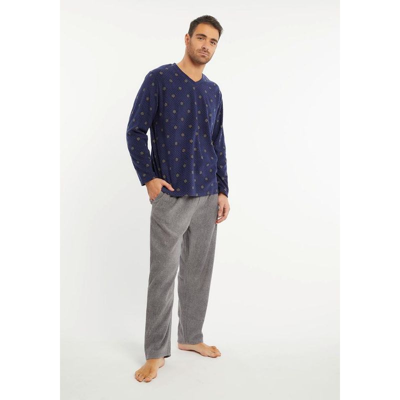 KAYSER - Pijama de Hombre  Polar 671807 Kayser - Azul