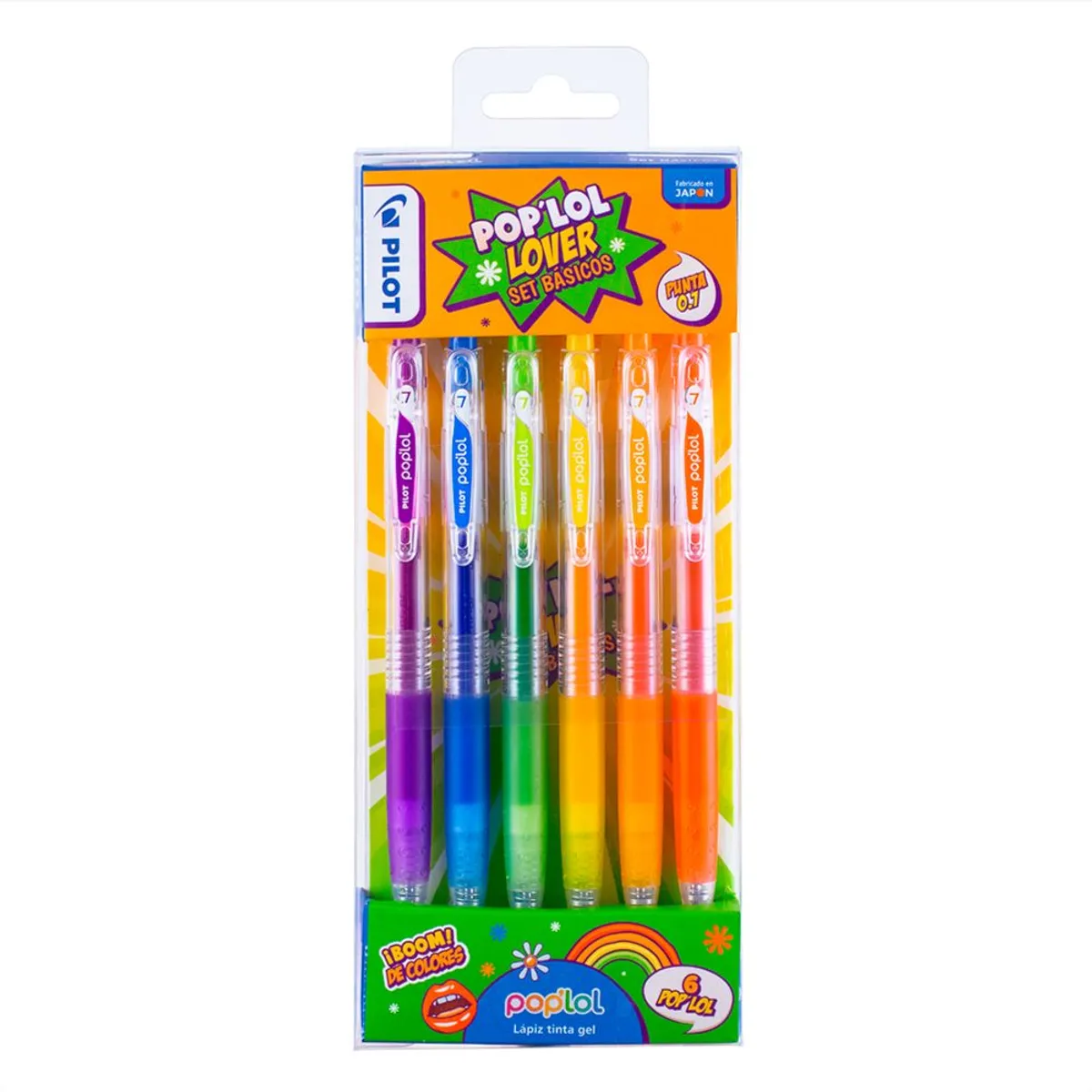 PILOT - Pop'Lol Gel Básicos 6 Colores