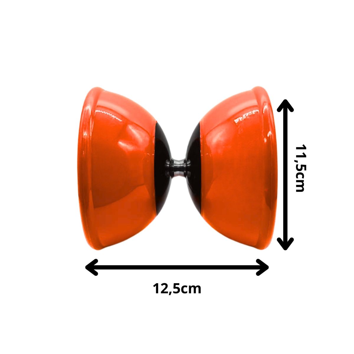GENERICO - Juguete Diábolo Mediano Pro 2 Varilla Y 1 Cuerda Reforzado