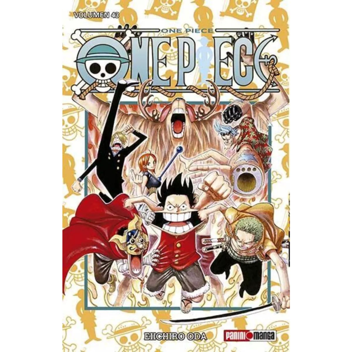 PANINI CHILE - One Piece N°43 - La Leyenda del Héroe