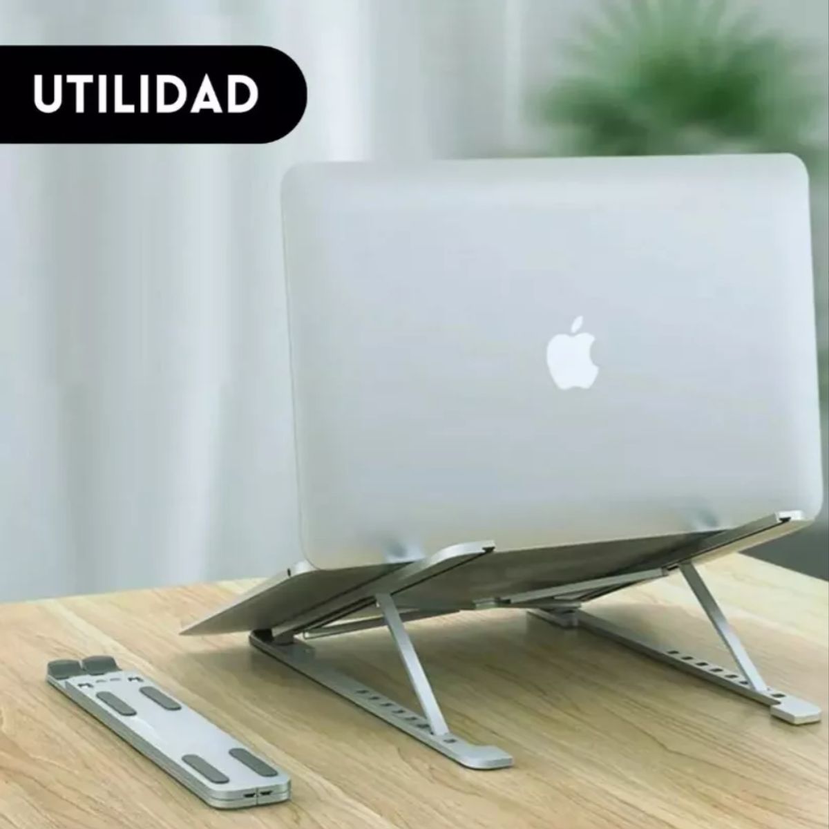 GENERICO - Tablet Base Vertical Portatil Ajustable Y Plegable GRRIS