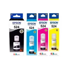 EPSON - PACK 4 TINTAS ORIGINAL T524 L6490 L15150 L15160