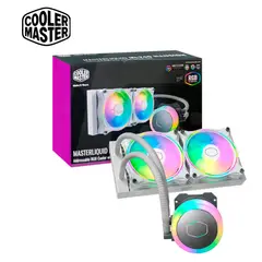 COOLER MASTER - Water Cooling CPU - MasterLiquid ML240 Illusion - White