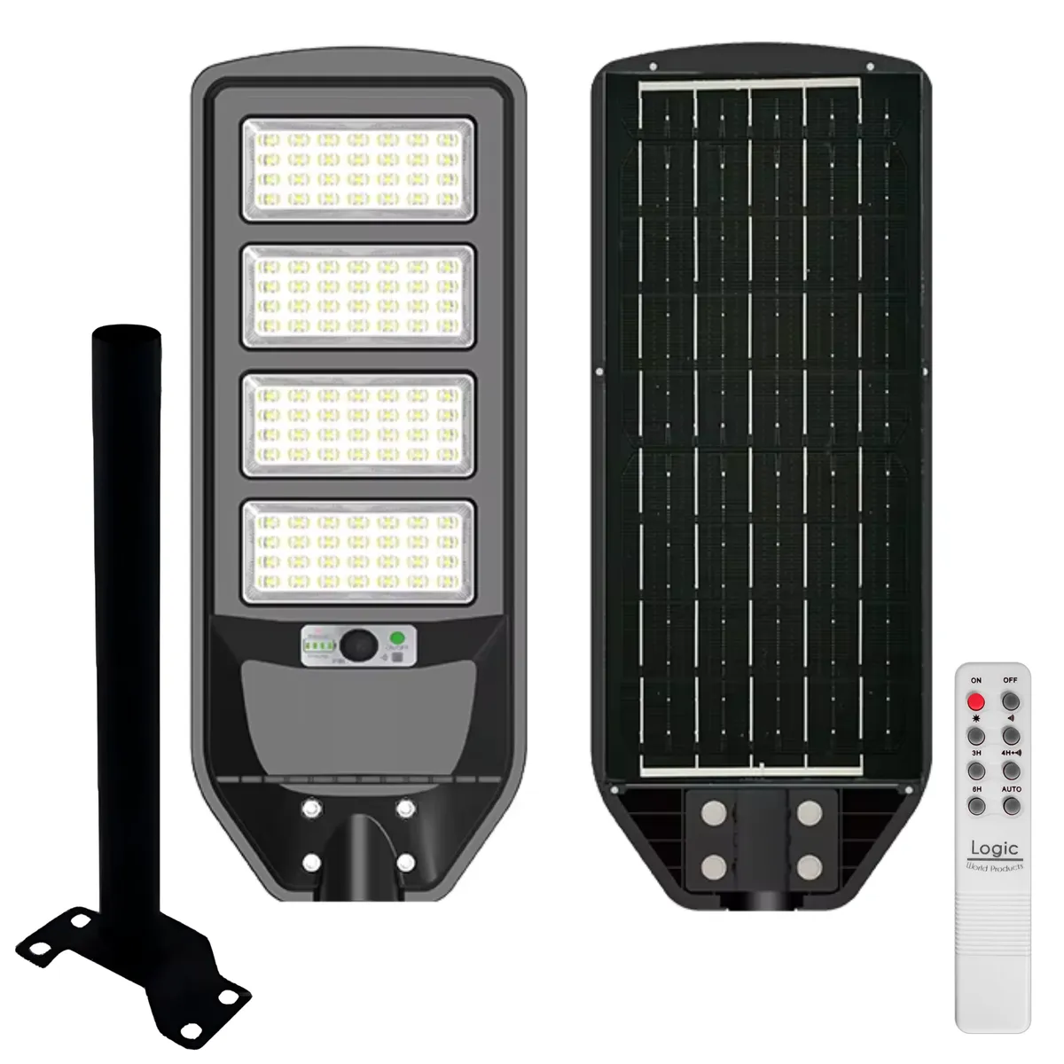 OEM - Luminaria Solar Pública High Light LED con Soporte 200W S-02