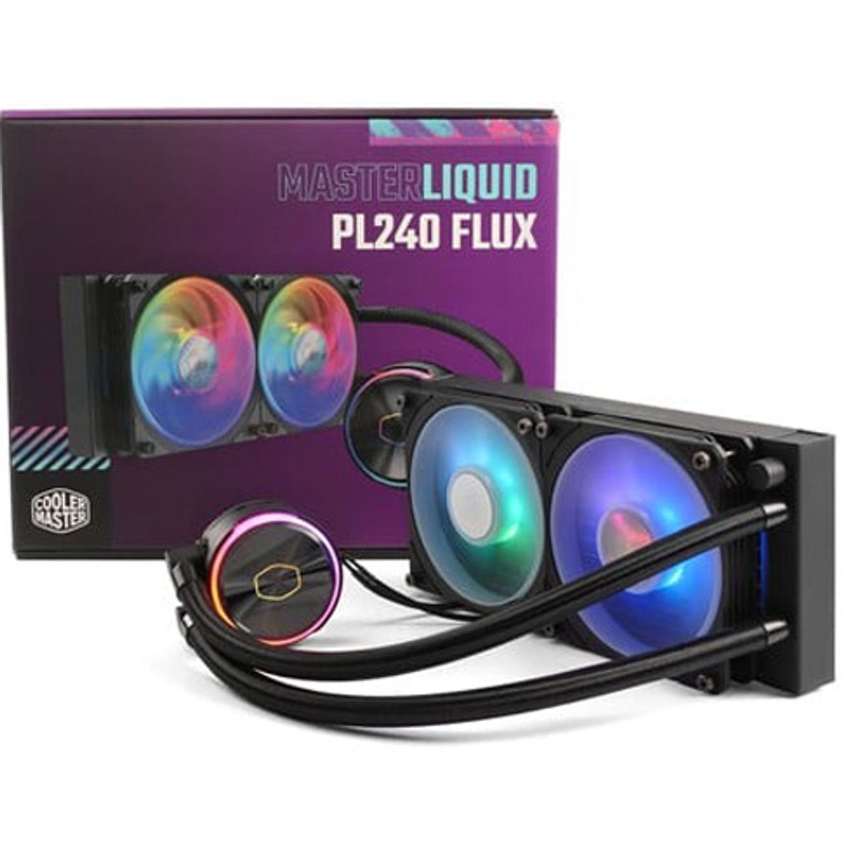 COOLER MASTER - Water Cooling CPU - Cooler Master MasterLiquid PL240 FLUX - 120 mm