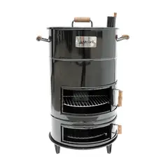 MR GRILL - CILINDRO AHUMADOR MEDIANO FIERRO