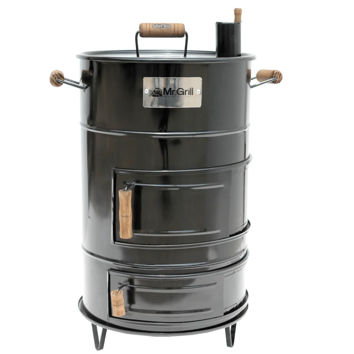 MR GRILL - CILINDRO AHUMADOR MR GRILL CHICO FIERRO