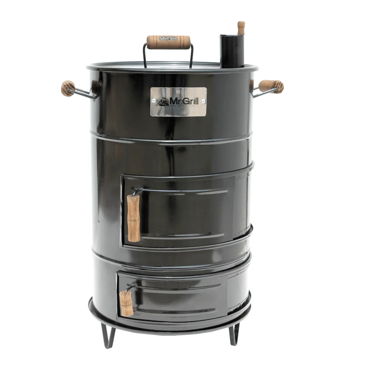 MR GRILL - CILINDRO AHUMADOR MR GRILL CHICO FIERRO