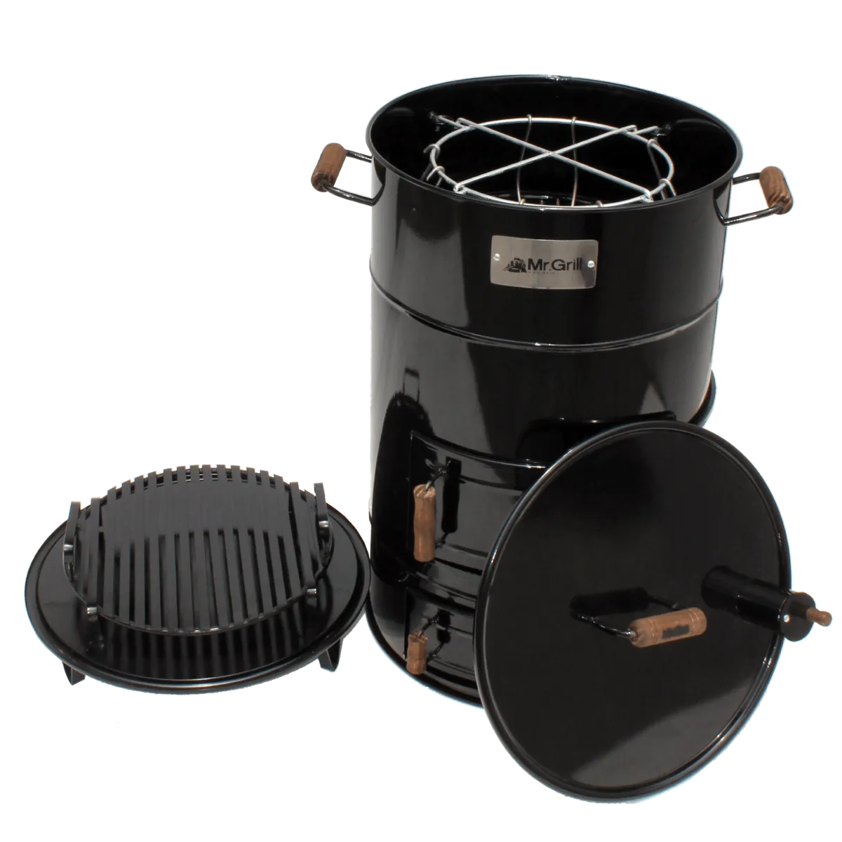 MR GRILL - CILINDRO AHUMADOR MR GRILL CHICO FIERRO