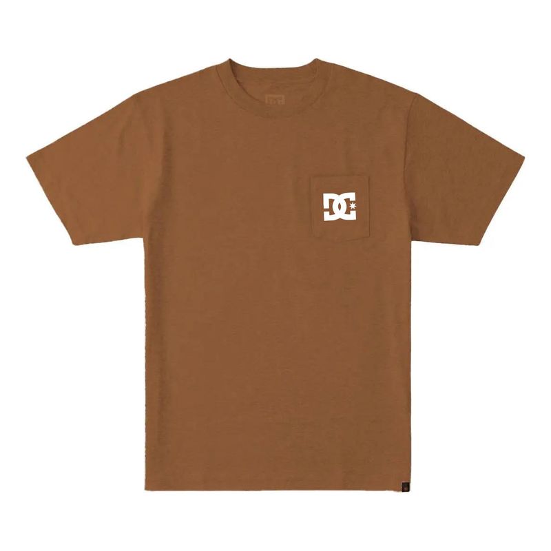 DC SHOES - Polera Hombre Star Marrón DC