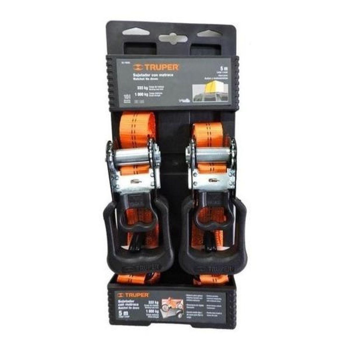 TRUPER - Eslinga Con Matraca 5 Mt X 1.1/4 Para 1.000 Kg. Truper