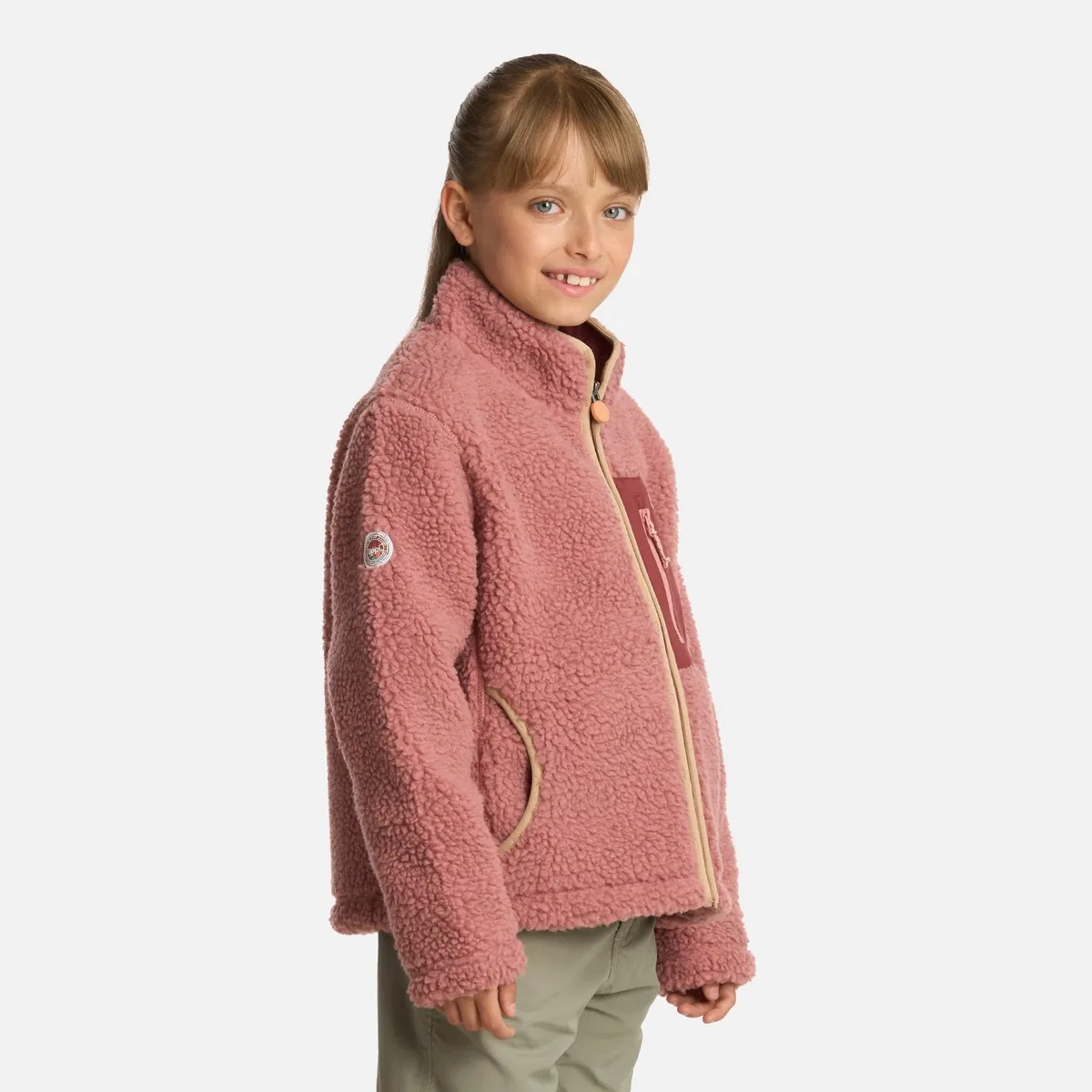 LIPPI - Polar Niña Glaciar Sherpa-pro Jacket Rosa Lippi