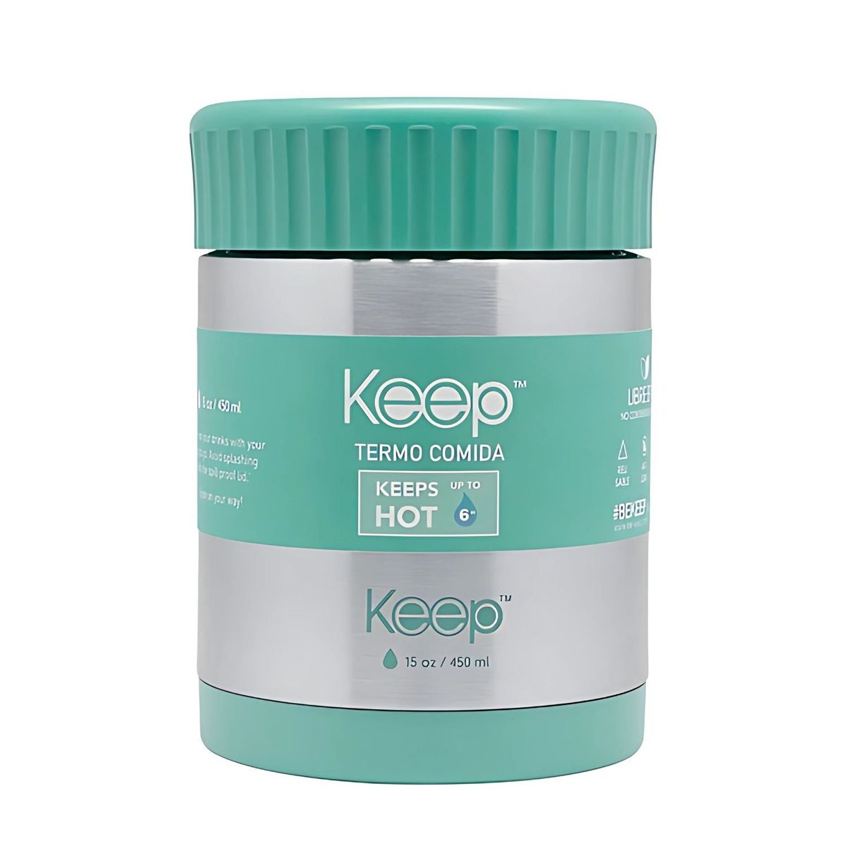 KEEP - Termo Comida Keep 450 ml Color Verde Agua - SC