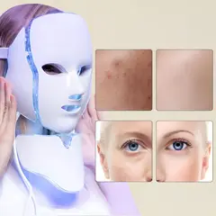 MOVI - Máscara LED con Cuello 7 en 1 – Rejuvenece y Protege tu Piel