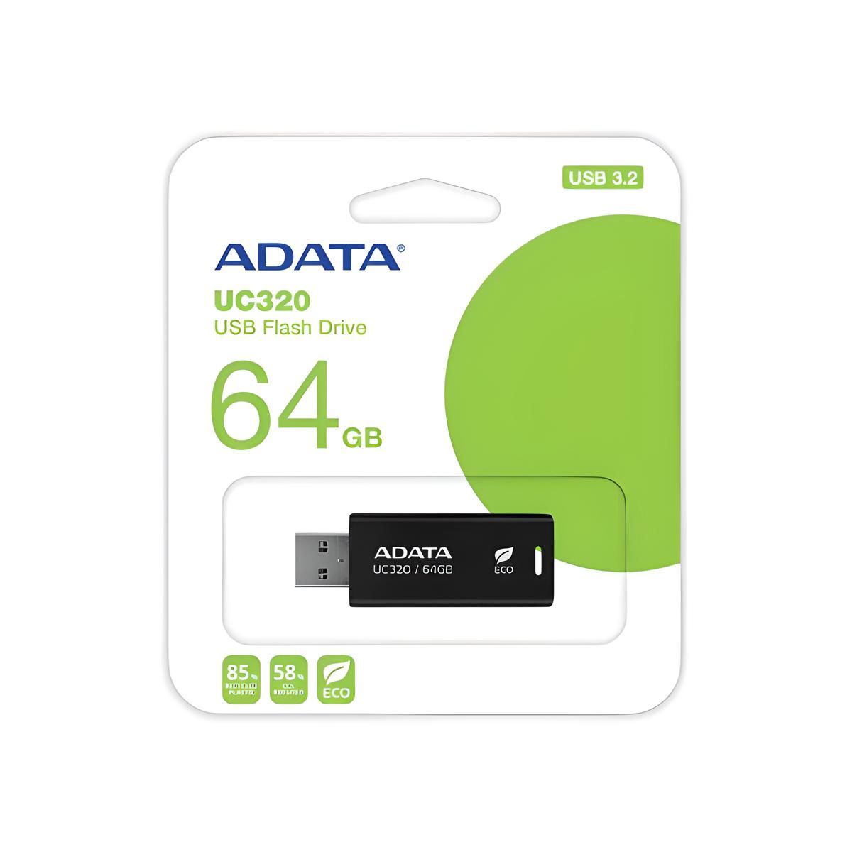ADATA - Pendrive 64 Gb Adata Uc320 USB 3.2
