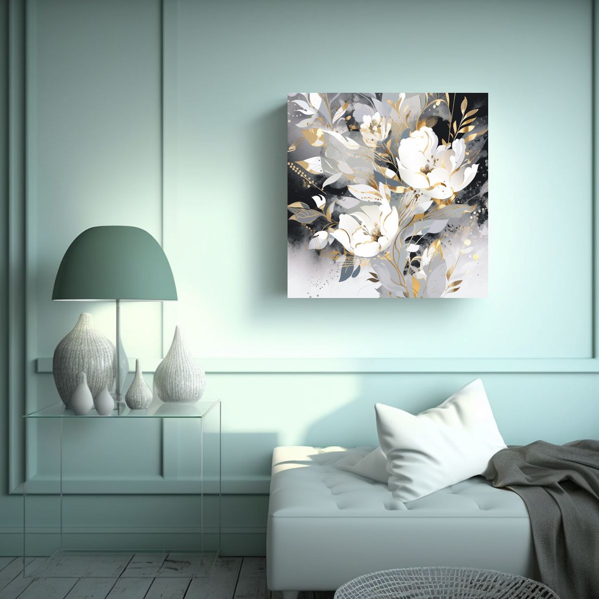 GENERICO - Adorno Arte Expresión Atmosfera Neonoir En 80x80 Cm