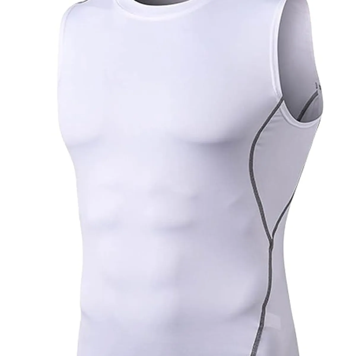 GARSIL - Polera Musculosa Para Hombre  - Camiseta Primera Capa Sin Mangas.-