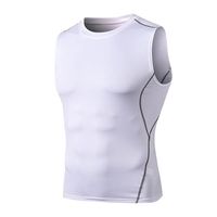 Polera Musculosa Para Hombre - Camiseta Primera Capa Sin Mangas.-