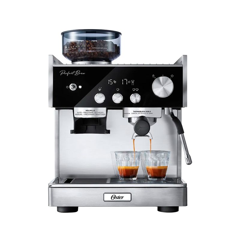 OSTER - Cafetera Espresso Oster Perfect Brew Máxima BVSTEM7400