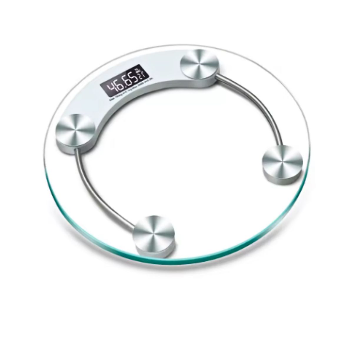 GENERICO - Balanza Pesa De Baño Digital Vidrio Templado 180 Kg