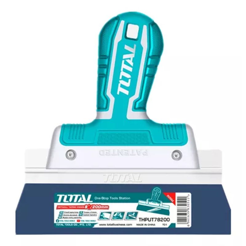 TOTAL TOOLS - Espátula Tapizadora De Gypsom Para Yeso 200mm Total