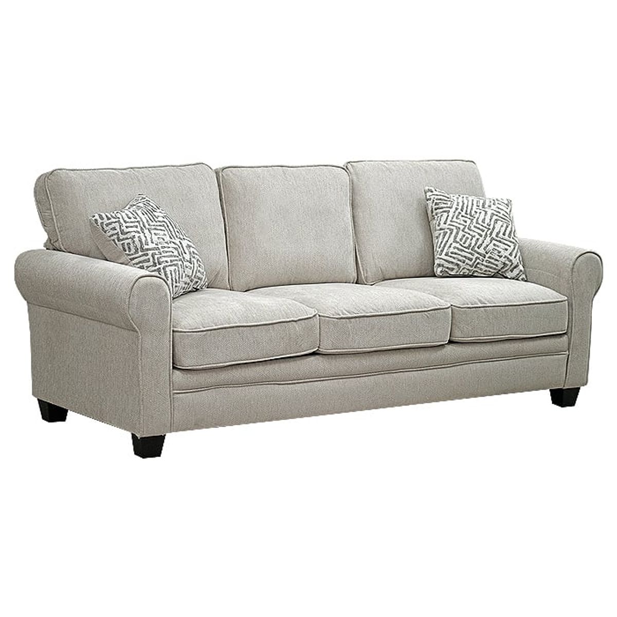 MSA MUEBLES SANTA ANA - Sofá Ada 3 Cuerpos Blanco