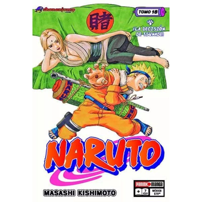 PANINI CHILE - Naruto N°18 - La Decisión de Tsunade