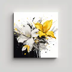 GENERICO - Pinturas De Decoración Vintage En Estilo Neonoir 90x90 Cm