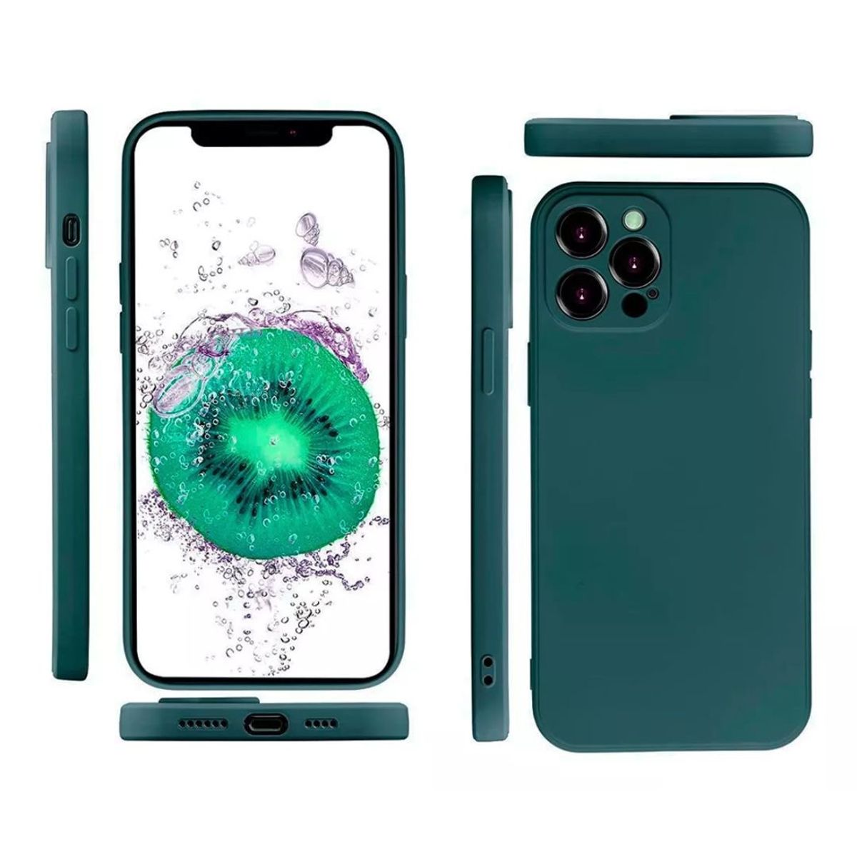 GENERICO - Carcasa Para iPhone 13 Pro Max Silicona Slim Full Protection