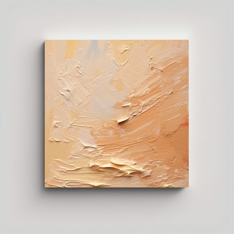 GENERICO - Pintura Exuberantes De Arte Estilo Galería Con 80x80 Cm