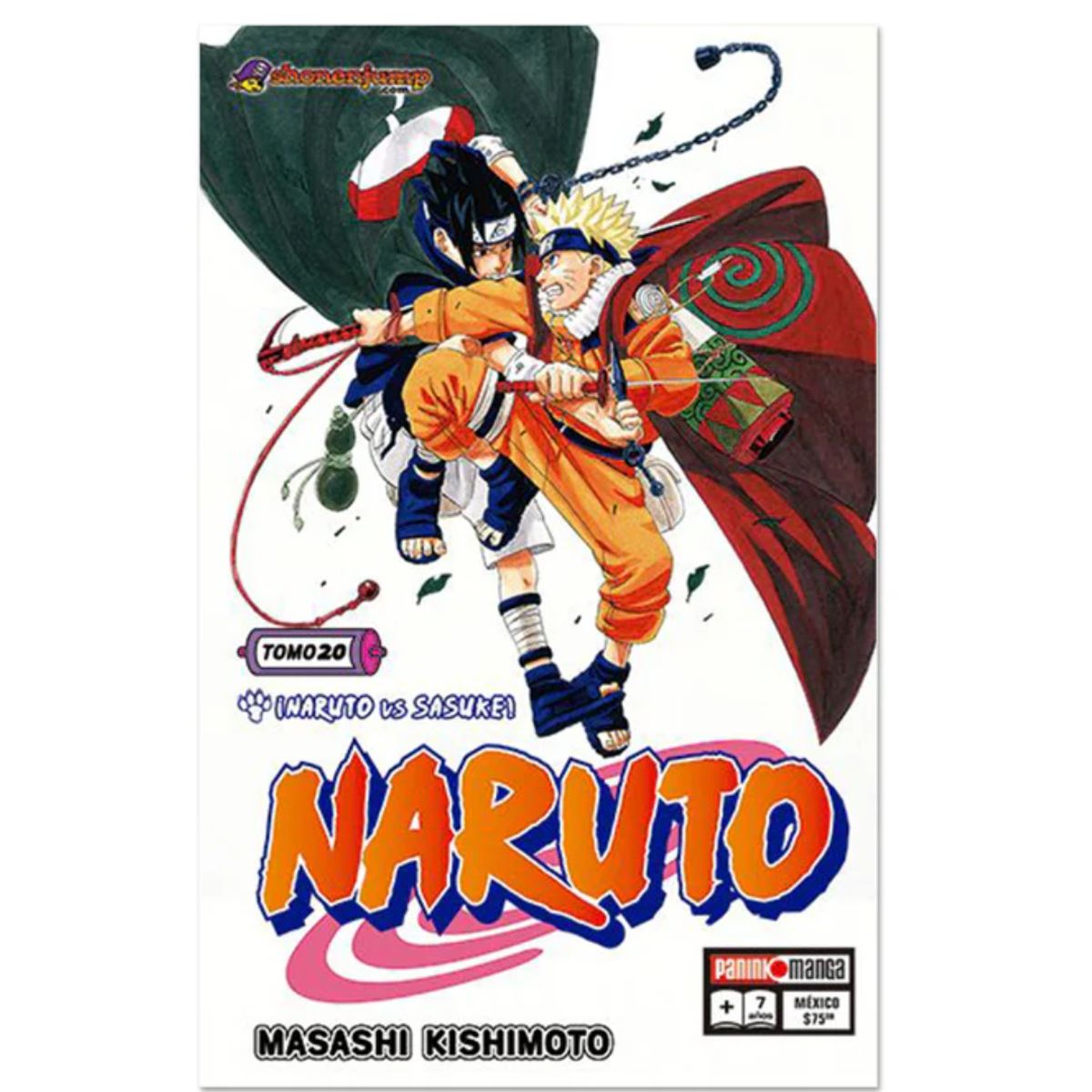 PANINI - Naruto N°20 - Naruto vs Sasuke