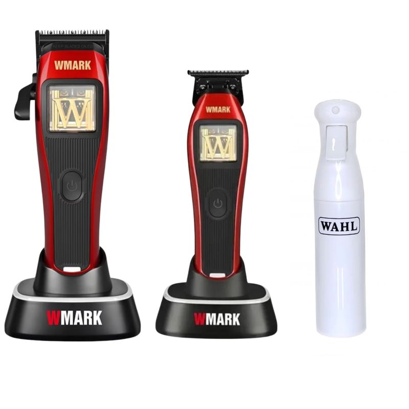 WMARK - Wmark Barber Combo Profesional Ngx1 Clipper Y Trimmer NGXT1 10000 RPM