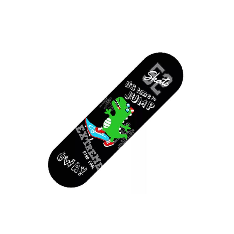 GENERICO - Tabla skate madera arce 7 láminas 32 negro