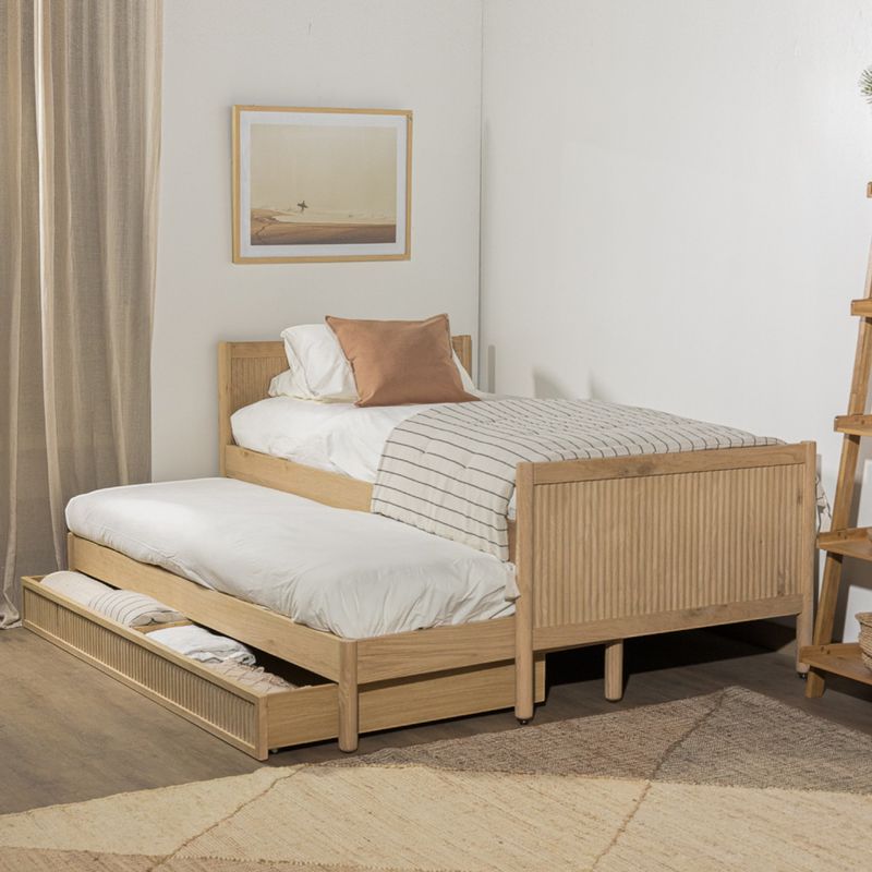 AMOBLE - Cama Nido Storage Leo Madera Amoblé