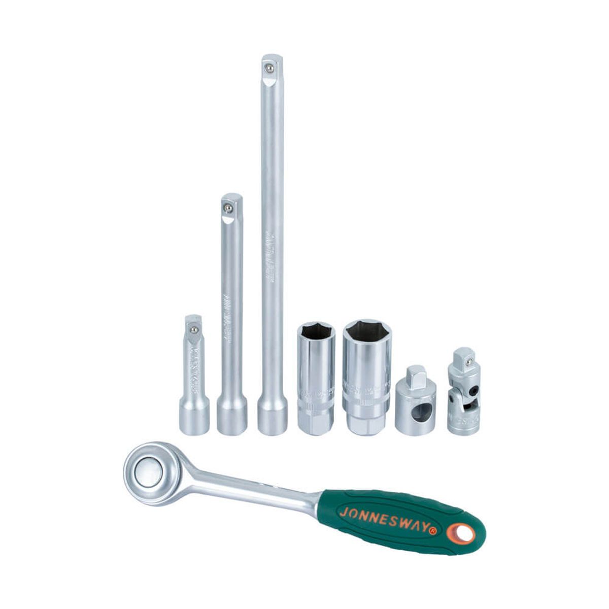 JONNESWAY - Juego de Dados Hexagonales Jonnesway 3/8 - 36 Piezas