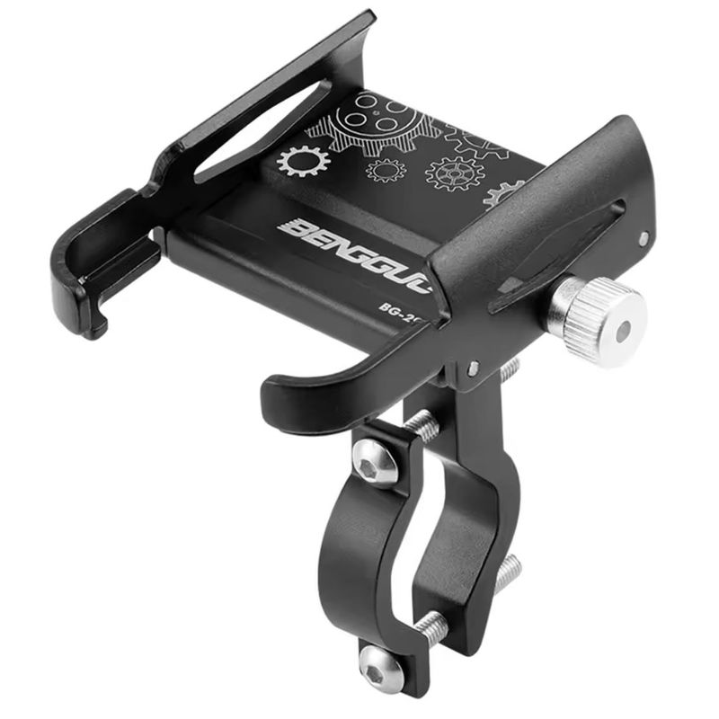 GENERICO - Porta Celular Soporte Metalico Teléfono Bicicleta