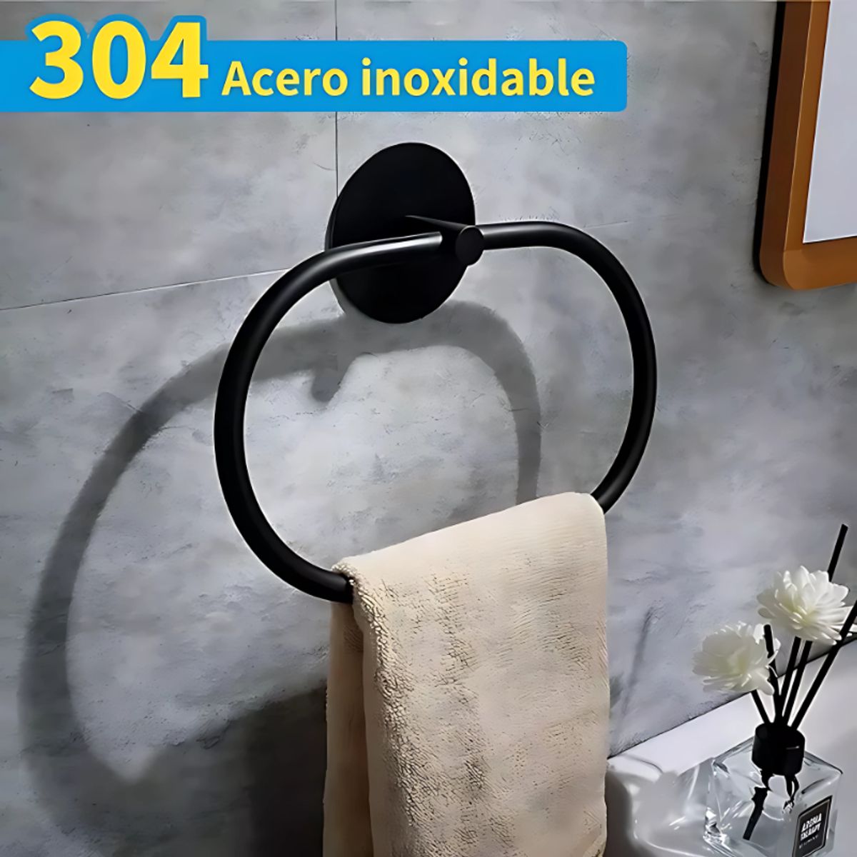 BELIDASHOP - Juego De Accesorios Para Baños + Esquineros De Ducha 6pz